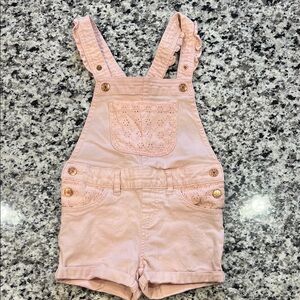 Pink Kids Overalls